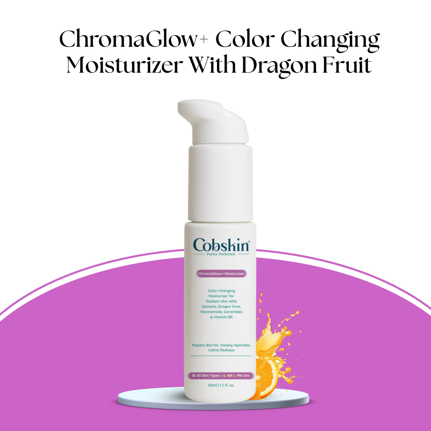 ChromaGlow+ Color Changing Moisturizer with Dragon Fruit